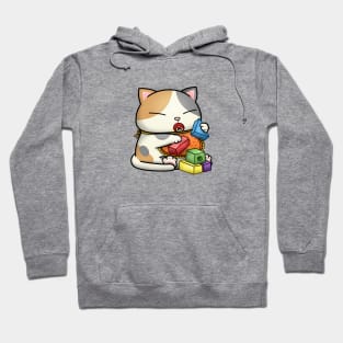 Cute Calico Baby Cat Hoodie